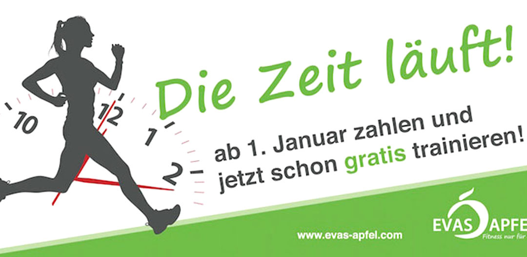 Die Zeit läuft…
